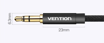 VENTION OFC Jack-Jack 3,5мм AUX ПВХ + Оплетка 0,5м