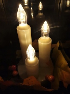 НАБОР ФОНАРЕЙ CORTINA 31 СМ ОСЕННИЙ ДЕКОРАТИВНЫЙ ФОНАРЬ СВЕТОДИОДНЫЕ СВЕЧИ