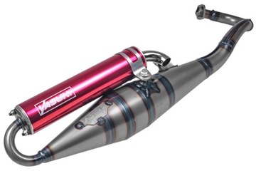 Wydech Yasuni Z Aluminium Red, Gilera DNA ICE Runner / Piaggio Typhoon ZIP