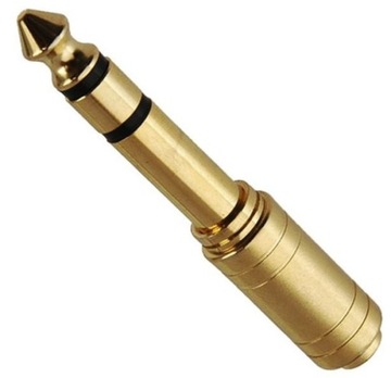 ADAPTER STEREO JACK 6.3MM KACSA AUDIO AA-614G