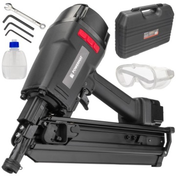 ПНЕВМАТИЧЕСКИЙ ЛЕНТОЧНЫЙ ГВОЗДИЛЬНИК 50-90м МАСЛЕНКА ДЛЯ СТЕКЛОВ + БЕСПЛАТНЫЙ КЕЙС