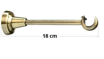 Карниз антикварный, 600 см, очень длинный, 16 мм.