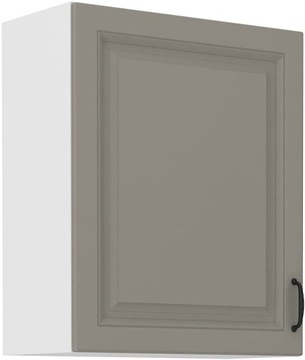 SZAFKA KUCHENNA BIAŁY SZARY STILO WISZĄCA 60X72