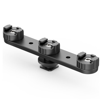 Cold Shoe Bracket Vlog Expansion Bracket with 3
