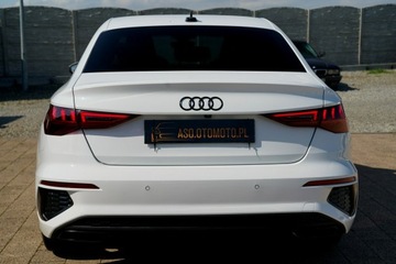 Audi A3 8Y Limousine 1.5 35 TFSI 150KM 2022 Audi A3 Limousine S LINE skóra KAMERA virtual, zdjęcie 9