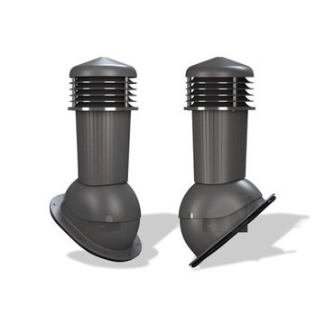 Вентиляционный дымоход 125 НОРМАЛЬНЫЙ для ЛИСТОВОГО МЕТАЛЛА