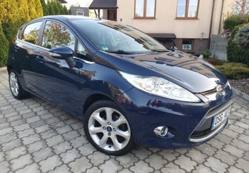 Ford Fiesta VII Hatchback 5d 1.6 Ti-VCT 120KM 2009 Ford Fiesta 1 6 benzyna Ghia serwisowany bezw...