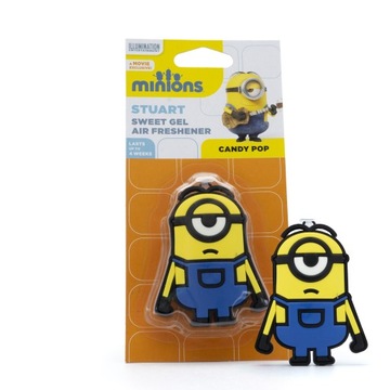 АВТОМОБИЛЬНЫЙ АРОМАТ 3D MINIONS - STUART CANDY POP