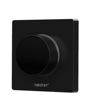 ПАНЕЛЬ / НАСТЕННОЕ УПРАВЛЕНИЕ K1 ДЛЯ LED MONO / CCT С РУЧКОЙ MIBOXER, ЧЕРНАЯ
