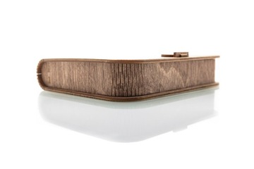 Деревянная коробка для фотографий 10х15 см до 100 шт.