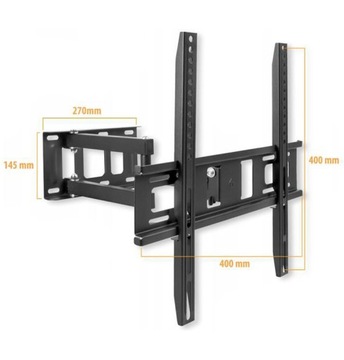 ПРОЧНЫЙ КРОНШТЕЙН ДЛЯ ТЕЛЕВИЗОРА ДЛЯ ЖК-ТВ 23–55 ФУТОВ