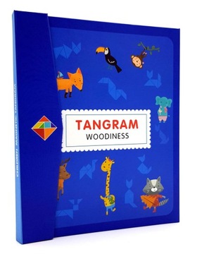 ИГРА-ГОЛОВОЛОМКА «ТАНГРАМ ДЕРЕВЯННЫЕ БЛОКИ»