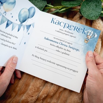 ПРИГЛАШЕНИЕ НА КРЕЩЕНИЕ + ИМЯ РЕБЕНКА + ОТЛИЧНОЕ КАЧЕСТВО + ПЕЧАТНЫЙ КОНВЕРТ