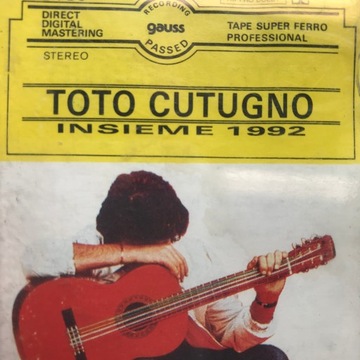 Kaseta - TOTO CUTUGNO - INSIEME 1992