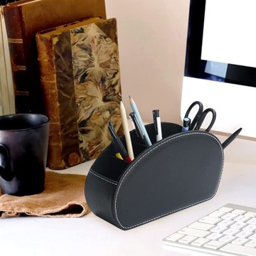 КОЖАНЫЙ ЧЕХОЛ-ОРГАНИЗАТОР ПОДСТАВКА ДЛЯ ПУЛЬТОВ ДИСТАНЦИОННОГО УПРАВЛЕНИЯ ТЕЛЕФОНЫ КЛЮЧИ АКСЕССУАРЫ ДЛЯ ДОМА