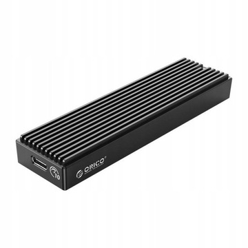 Черный чехол Orico для SSD-накопителя M.2 NVMe PCI-e 10 Гбит/с USB-C емкостью до 2 ТБ