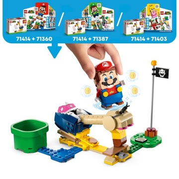 LEGO Super Mario Conkdor's Noggin Bopper 71414 6+