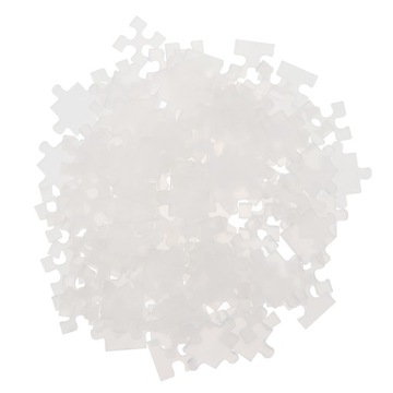 PUZZLE DLA DZIECI PRZEZROCZYSTE AKRYLOWE JIGSAW BEZBARWNE