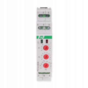 F&F PRZEKAŹNIK CZASOWY 2P 2x4A PCU-504UNI