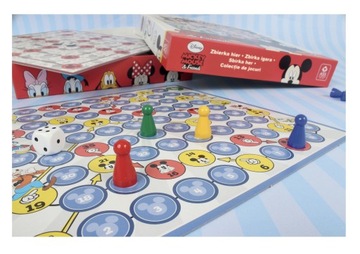 НАБОР НАСТОЛЬНЫХ ИГРЫ «КИТАЙСКИЕ ШАШКИ» «МИККИ МАУС» DISNEY