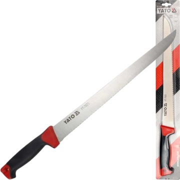НОЖ YATO ДЛЯ РЕЗКИ ИЗОЛЯЦИОННЫХ МАТЕРИАЛОВ МИНЕРАЛЬНАЯ ВАТА ПЕНОСТАТ YT-7623
