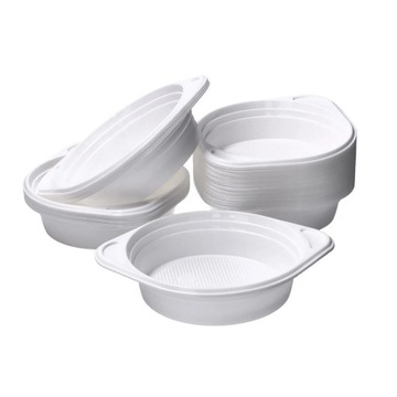 Flaczarka miska pp z uszami biała 350ml 100szt