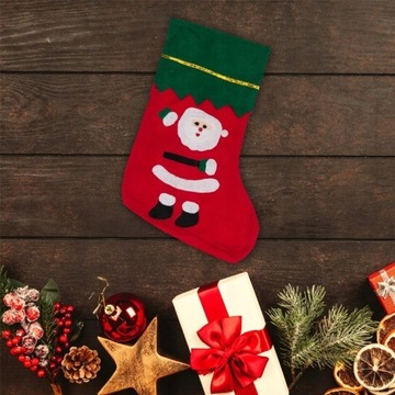 SKARPETA SKARPETKA PREZENTOWA WOREK NA PREZENTY WOREK ŚW. MIKOŁAJA