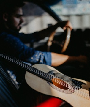 Gitara klasyczna 3/4 7/8 Naturalna jasny brąz od 12 lat dzieci i dorosłych