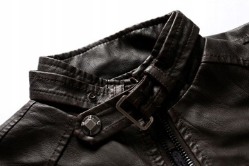 Мужская кожаная куртка в стиле ретро 8822 M~5XL