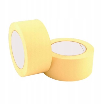 TAŚMA MALARSKA MASKUJĄCA PAPIEROWA ŻÓŁTA 48mm/50m