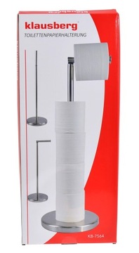 STOJAK ŁAZIENKOWY WC NA PAPIER TOALETOWY BAMBUSOWY