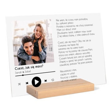 Personalizowany nadruk na PLEXI Szkle Akrylowym