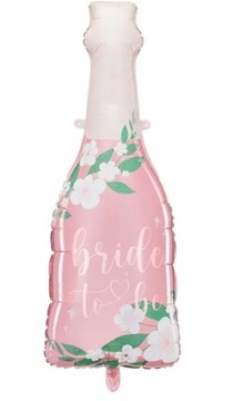 BALON FOLIOWY BUTELKA NA PANIEŃSKI Bride To Be