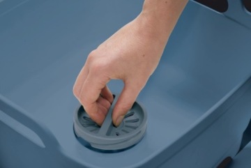 ДЖОЗЕФ Чаша Wash&Drain со сливом, серый