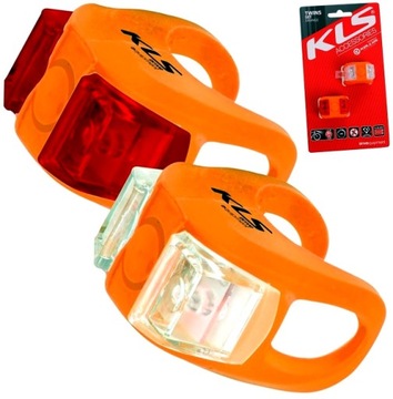 Zestaw oświetlenia LED KELLYS TWINS orange