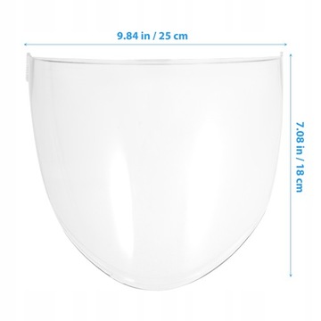 Сменный козырек мотоциклетного шлема.