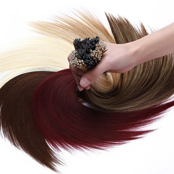 Pasma naturalne ciemny brąz Sego ringi