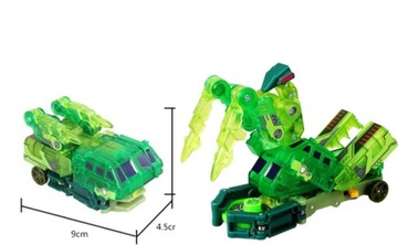 Screechers Wild Violence Transformation Аниме Фигурка Robot Burst