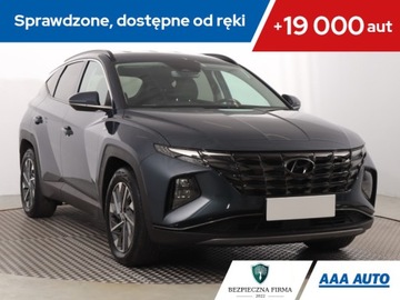 Hyundai Tucson IV SUV 1.6 T-GDI 48V 180KM 2022 Hyundai Tucson 1.6 T-GDI 48V MHEV, Salon Polska