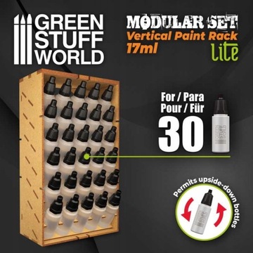 Stojak na farby 17ml organizer pionowy LITE