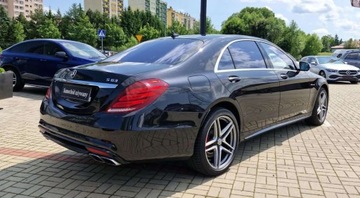 Mercedes Klasa S W222 Limuzyna wersja długa AMG S 63 AMG 585KM 2016 Mercedes-Benz Klasa S 63 AMG 4MATIC L Salon Polska Niski przebieg Desig, zdjęcie 38