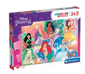 Puzzle Dla Dzieci Księżniczki Disney 99puzzli 5+
