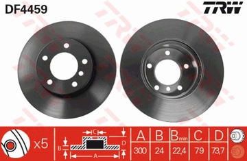 ПЕРЕДНИЕ ДИСКИ+КОЛОДКИ TRW BMW 3 E90 BMW 1 316 318 32