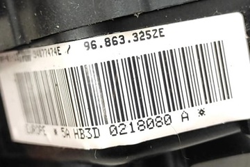 AIRBAG ŘIDIČE PEUGEOT 508 96863325ZE 2.0L 2013