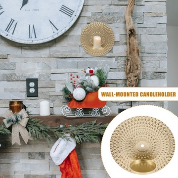 ПОДСВЕЧИ ПОДВЕСНЫЕ НА СТЕНЕ, СОВРЕМЕННЫЙ МЕТАЛЛ