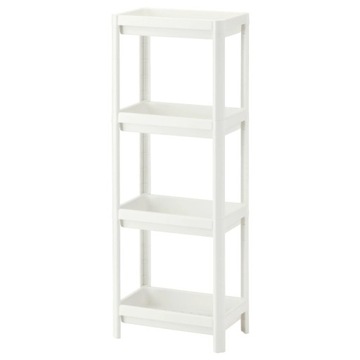 VESKEN Regał Łazienkowy IKEA PÓŁKA Biały
