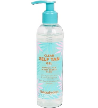 The Beauty Dept Clear Self Tan Samoopalacz 200ml Żel Samoopalający