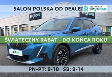 Peugeot 2008 II SUV 1.2 PureTech 130KM 2020 Peugeot 2008 1.2 PureTech Allure SS SalonPL SerwisASO Gwarancja Zadbany