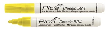 PICA CLASSIC 524/44 Маркер масляный ЖЕЛТЫЙ 2-4мм