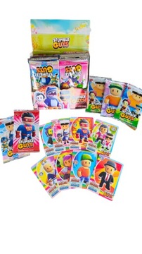 КОЛЛЕКЦИОННЫЕ КАРТОЧКИ STUMBLE GUYS БОЛЬШОЙ НАБОР 288 штук 36 ПАКЕТОВ